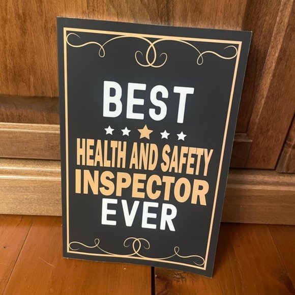 Best Health and Safety Inspector Ever Paperback Journal Notebook - Picture 2 of 7